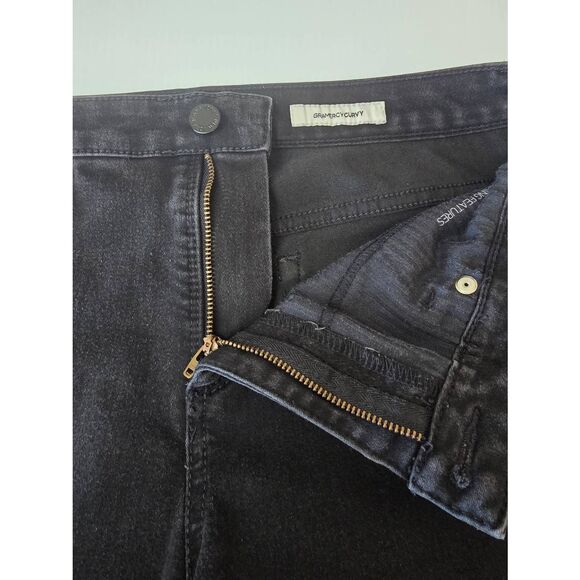 Jones New York Jeans Black Missy Sz 12 Short - Picture 4 of 11